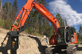 Hitache excavator