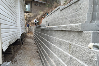 Allen Block retaining wall